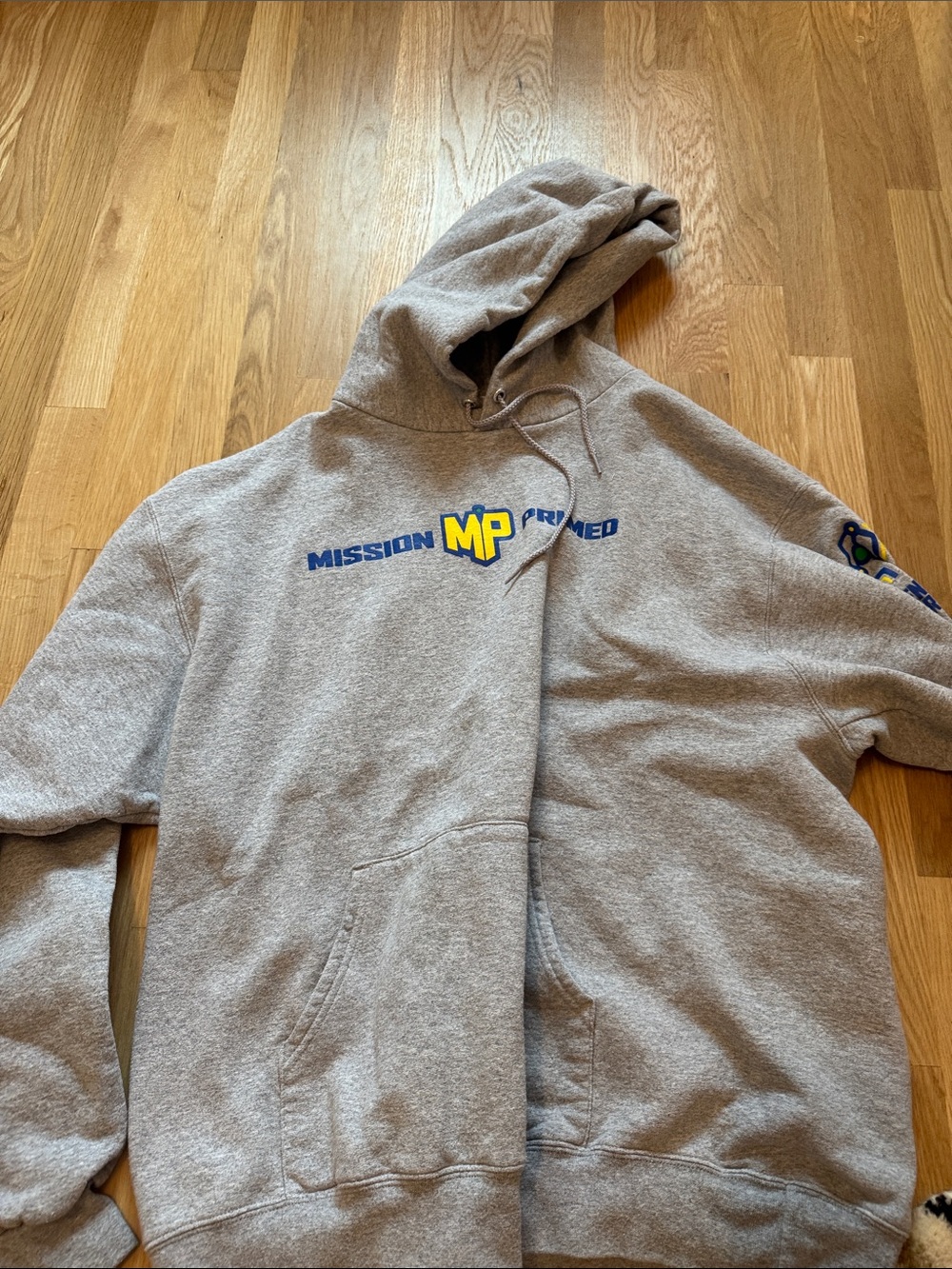 Mission Prepared MP Gray Graphic Hoodie